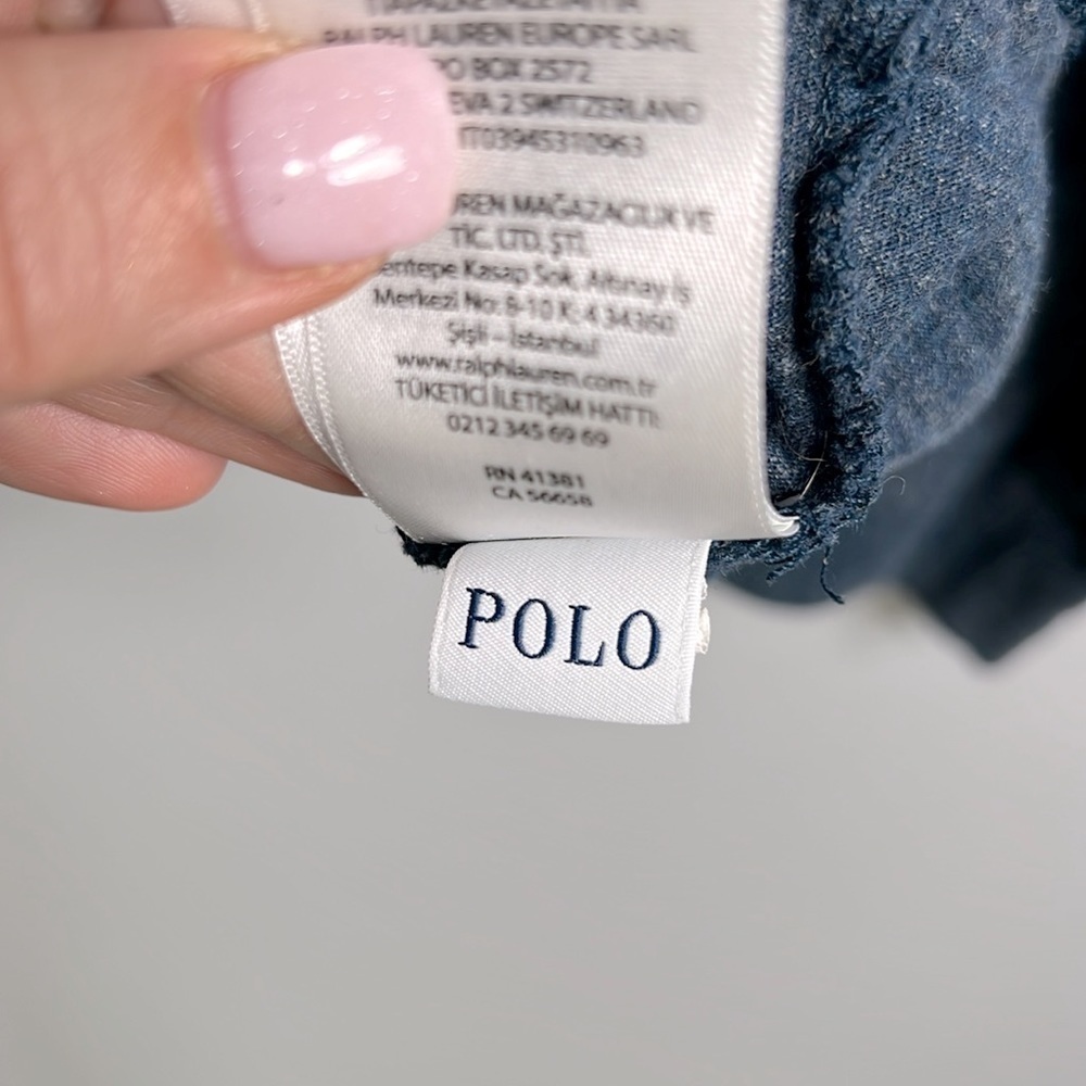 Polo by Ralph Lauren Long Sleeve Men's V-Neck Tee Shirt size L - Picture 6 of 8